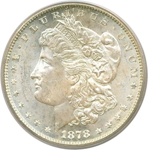 image for: 1878-S $1 PCGS MS64