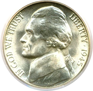 image for: 1945-S 5c PCGS MS66 FS