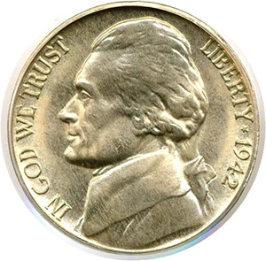 image for: 1942-D 5c PCGS MS67 FS *Pop Top*