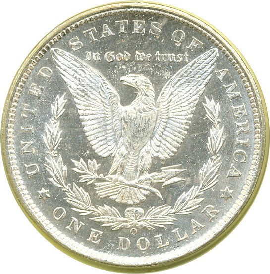 image for: 1890-O $1  PCGS MS61 DMPL