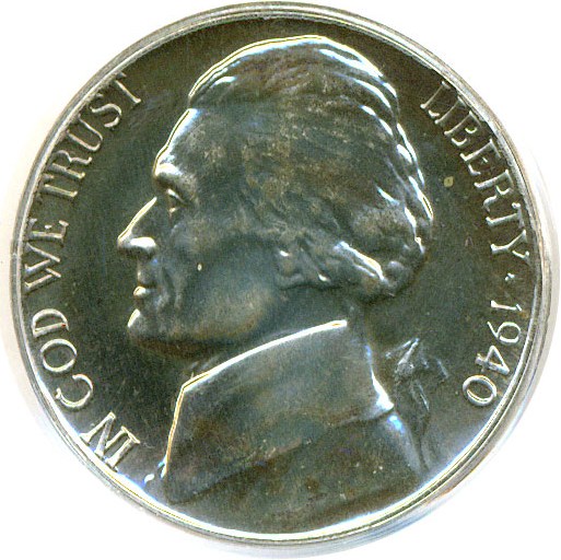 image for: 1940 5c  PCGS Proof 65