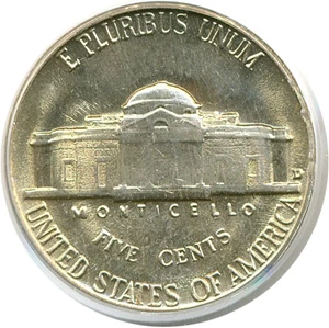 image for: 1960-D 5c PCGS MS65