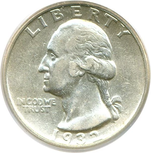 image for: 1932-S 25c PCGS XF40