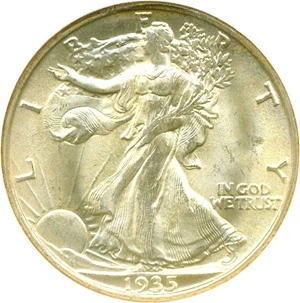 image for: 1935-D 50c NGC MS65