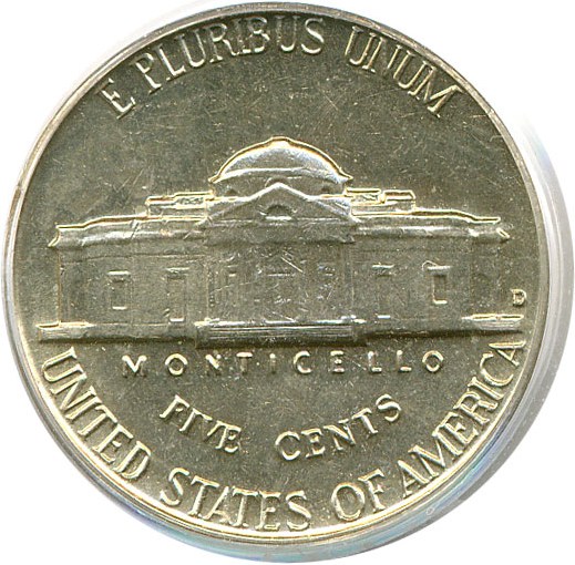 image for: 1963-D 5c  PCGS MS64 FS