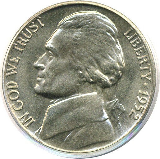 image for: 1952-D 5c  PCGS MS65 FS