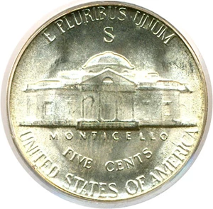 image for: 1945-S 5c PCGS MS66 FS