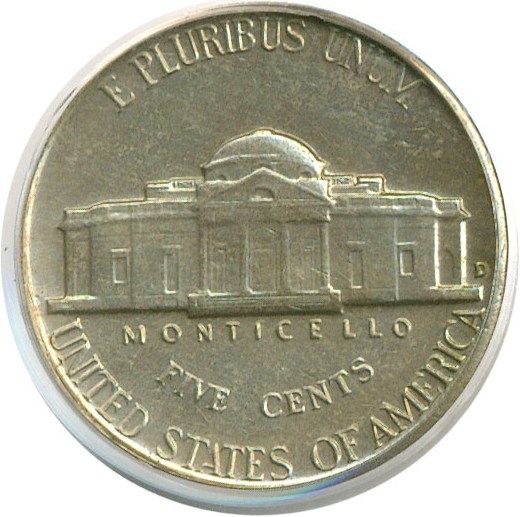 image for: 1955-D 5c  PCGS MS64 FS