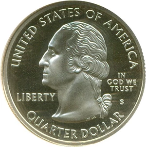 image for: 2000-S 25c New Hampshire NGC Proof 70 UCameo