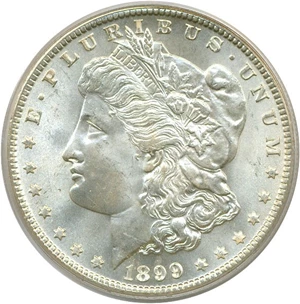 image for: 1899-O $1 PCGS MS66