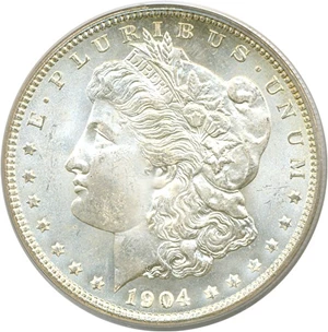 image for: 1904-O $1 PCGS MS66
