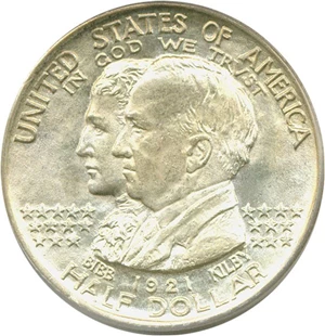 image for: 1921 50c Alabama PCGS MS64