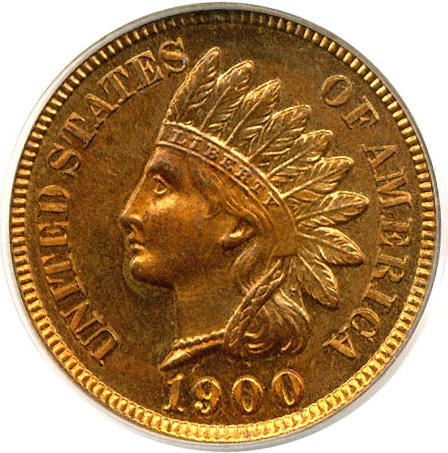 image for: 1900 1c  PCGS Proof 64 RD