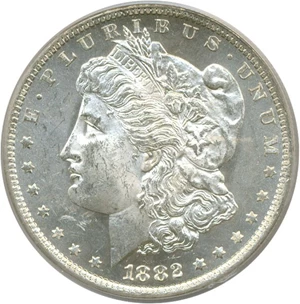 image for: 1882-O $1 PCGS MS62