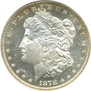 image for: 1878-CC $1 NGC MS64