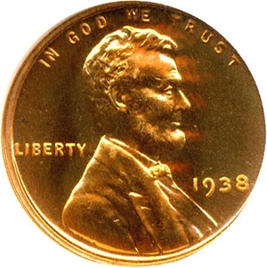 image for: 1938 1c NGC Proof 67 RD