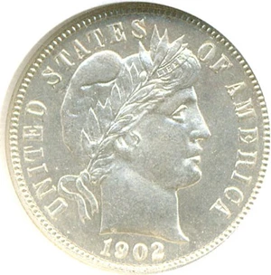 image for: 1902-O 10c NGC MS64