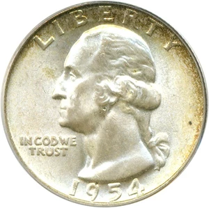 image for: 1954-D 25c PCGS MS66 ex: Garber Collection