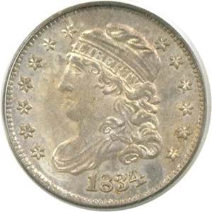image for: 1834 H10c PCGS MS63