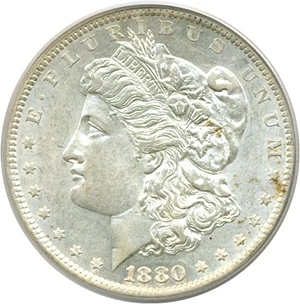 image for: 1880-O $1 PCGS AU55