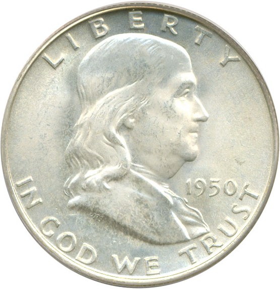 image for: 1950-D 50c  PCGS MS64 