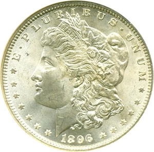 image for: 1896 $1 NGC MS66