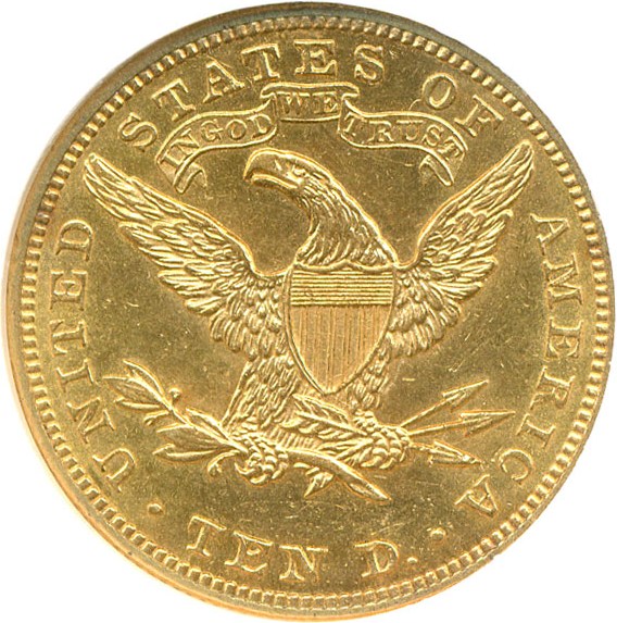 image for: 1902 $10  NGC MS61