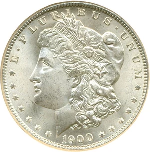 image for: 1900 $1 NGC MS66
