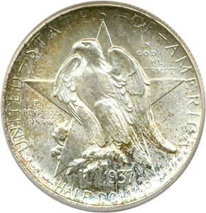 image for: 1937 50c Texas PCGS MS67