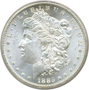 image for: 1885-CC $1 PCGS MS65