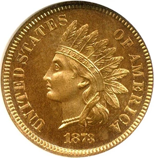 image for: 1873 1c Closed 3 NGC Proof 64 RD Cameo