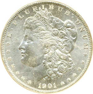 image for: 1901-O $1 NGC MS66