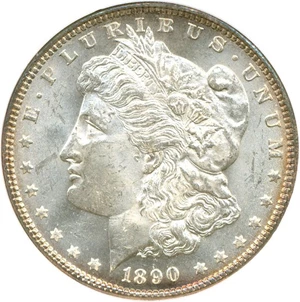 image for: 1890 $1 NGC MS64
