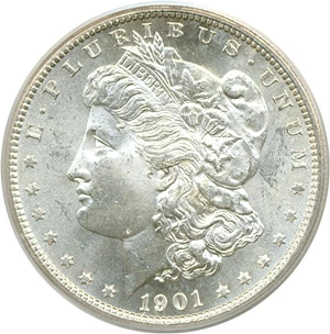 image for: 1901-S $1 PCGS MS64