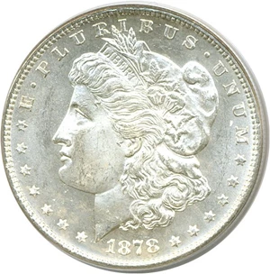 image for: 1878-S $1 PCGS MS65