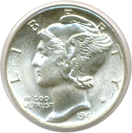 image for: 1941-D 10c  PCGS MS66 FB
