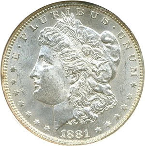 image for: 1881 $1 NGC MS63