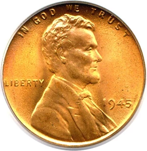 image for: 1945 1c PCGS MS66 RD