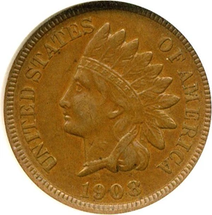 image for: 1908-S 1c NGC XF45