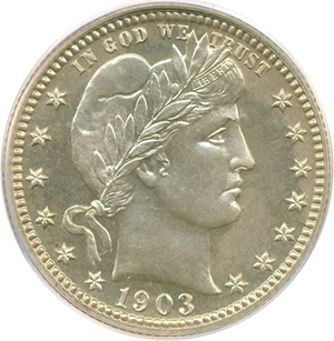image for: 1903 25c PCGS Proof 65