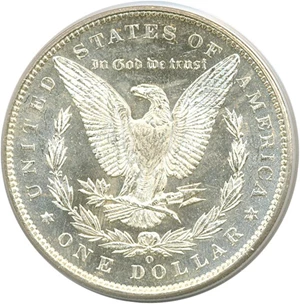 image for: 1887-O $1 PCGS MS64 PL