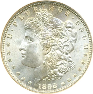 image for: 1898 $1 NGC MS66