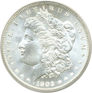 image for: 1903-O $1 PCGS MS66