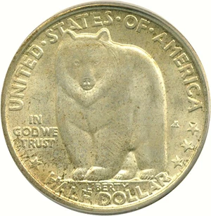 image for: 1936-S 50c Bay Bridge PCGS MS66
