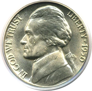 image for: 1950-D 5c PCGS MS65 FS