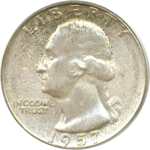 image for: 1957 25c PCGS MS66