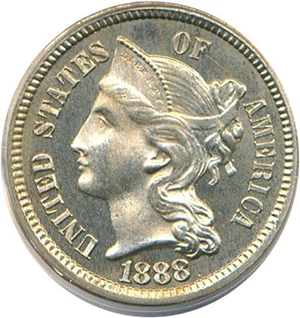 image for: 1888 3cN PCGS Proof 65