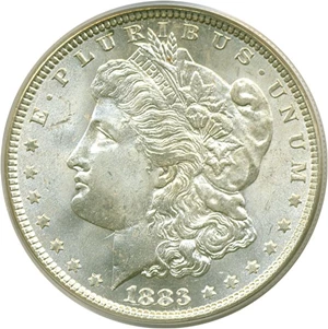 image for: 1883 $1 PCGS MS66