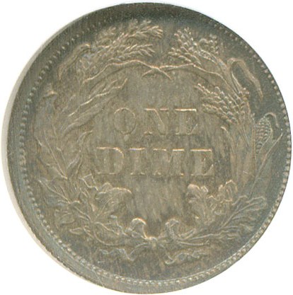 image for: 1877 10c  NGC Proof 63 