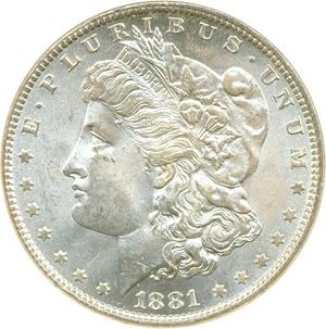 image for: 1881-O $1 NGC MS64
